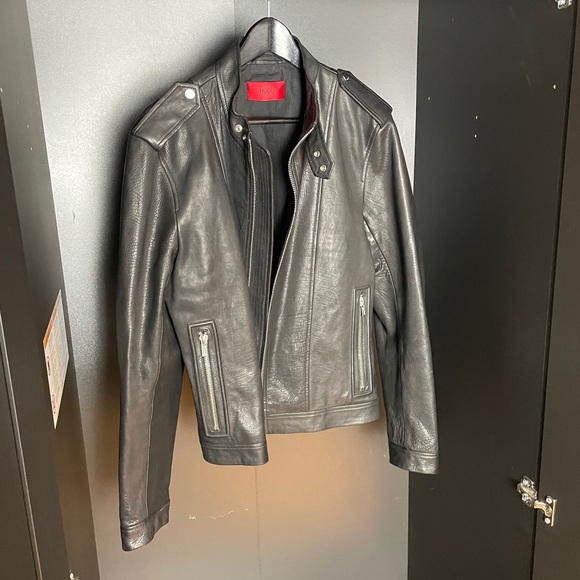 Hugo Boss Leather Jacket - Picture 4 of 4